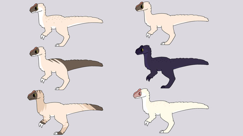 Paleo Pines Style Yutyrannus Patterns